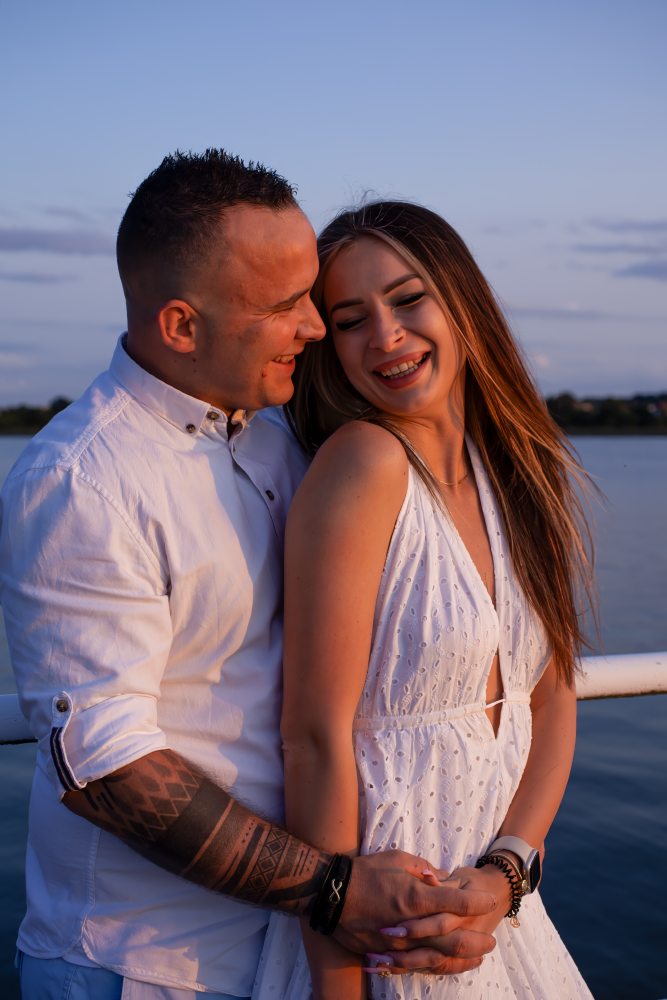 Editorial couple photoshoot in Aberdeen
