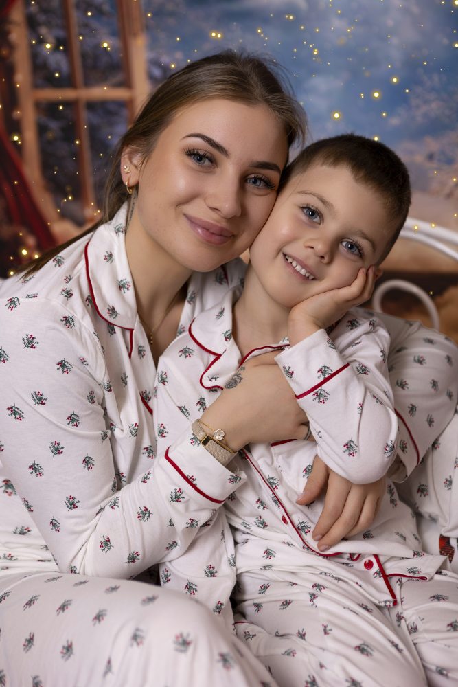 Children joy in studio setting